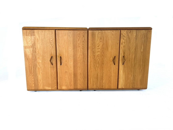 Image 1 of 2X Teak Shoe Cabinet '70s