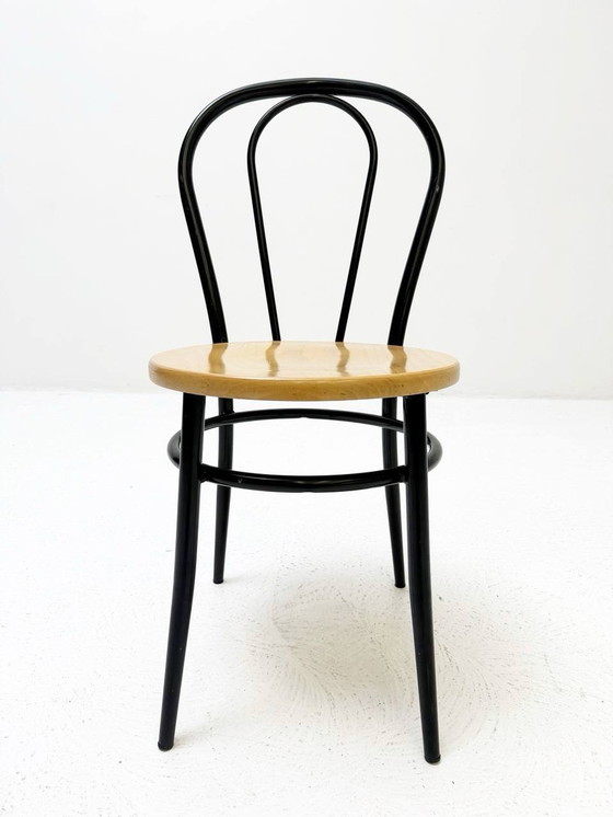 Image 1 of Set of 4 modern bistro chairs from Italy