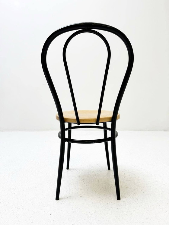 Image 1 of Set of 4 modern bistro chairs from Italy