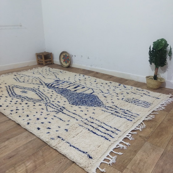 Image 1 of Handgemaakte Berber Tapijt - Moroccan Berber carpet