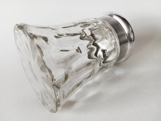 Image 1 of Koloman Moser 'Meteor' Glass Lidded Tea Box For Krupp/Bakalowits 1900