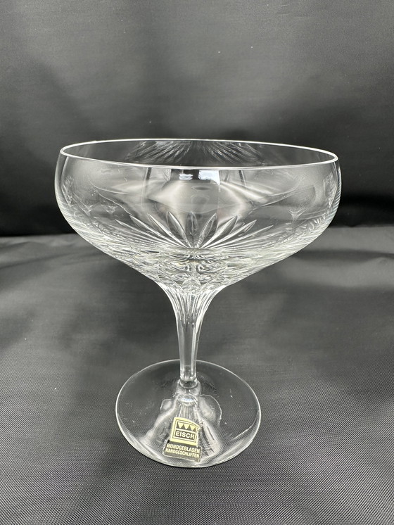 Image 1 of Erwin Eisch champagne glasses mouth-blown