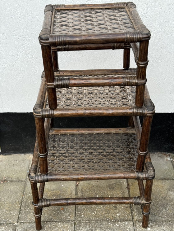 Image 1 of Vintage Set Of Manou Nesting Tables