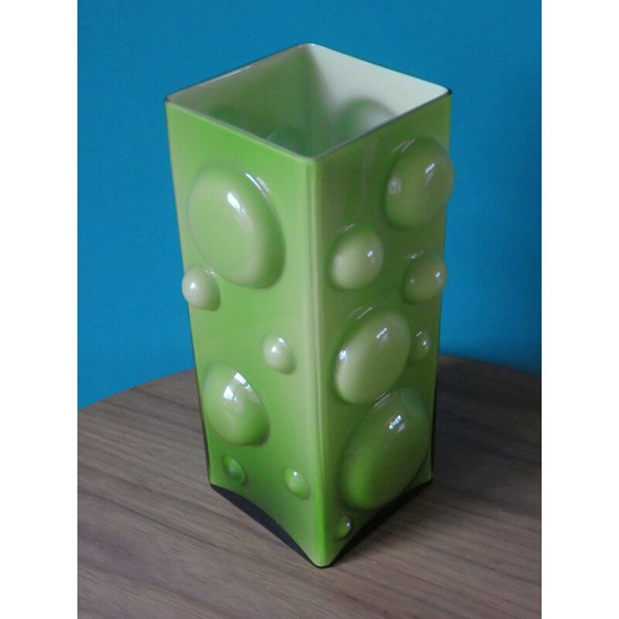 Image 1 of Vintage blown glass vase, Denmark 1975