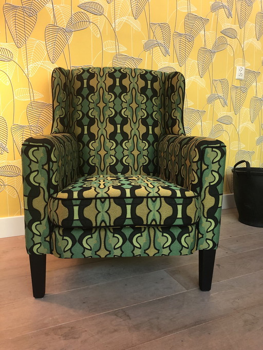 Keymer fabric Handmade fauteuil