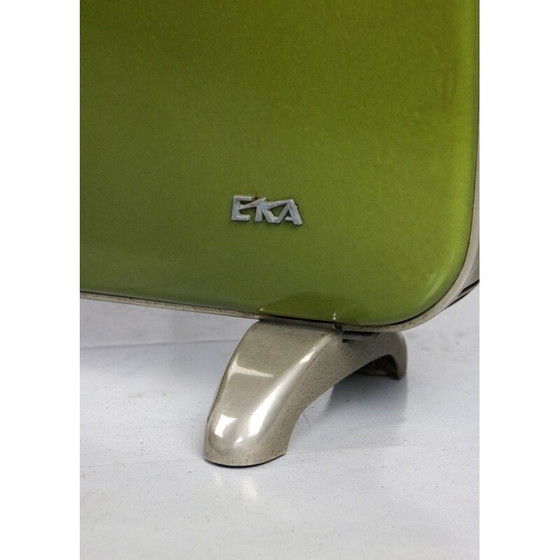Image 1 of Vintage green enamel heater from Eka, 1960