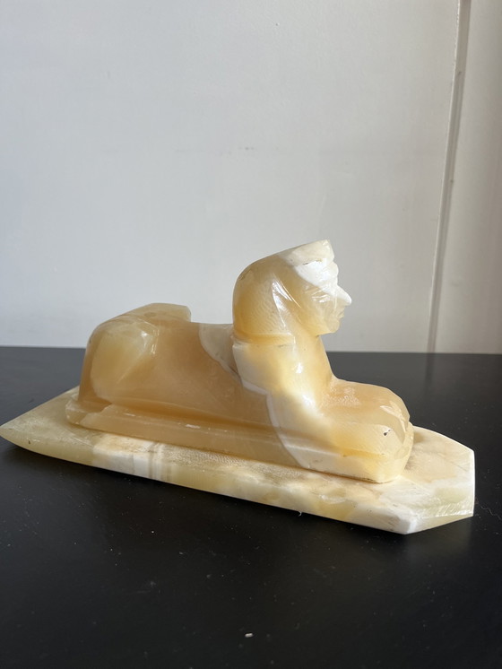 Image 1 of Art Deco Onyx Sfinx