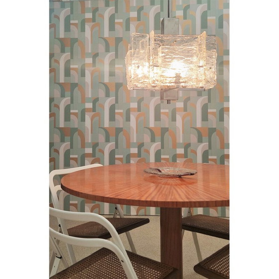 Image 1 of Mid-century Murano glass pendant chandelier Mazzega, 1970s