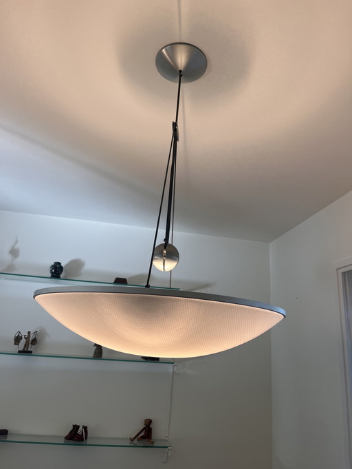 2x Luceplan Trama Pendant Lamps set