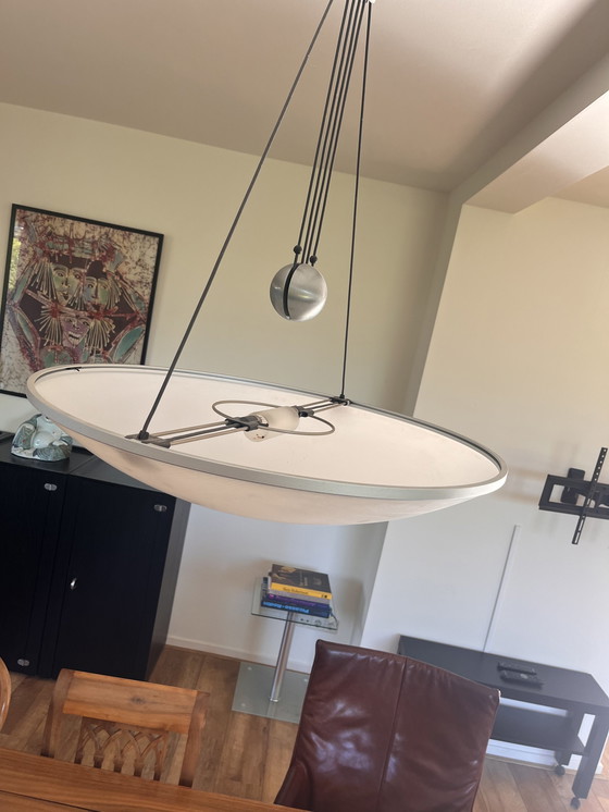 Image 1 of 2x Luceplan Trama Pendant Lamps set