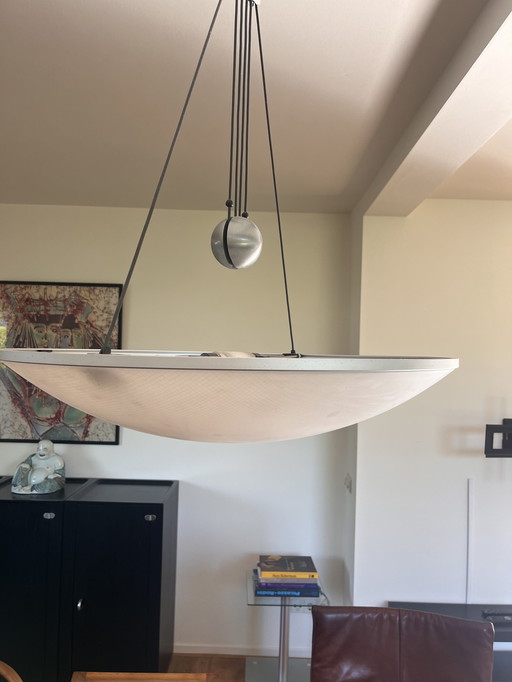 2x Luceplan Trama Pendant Lamps set