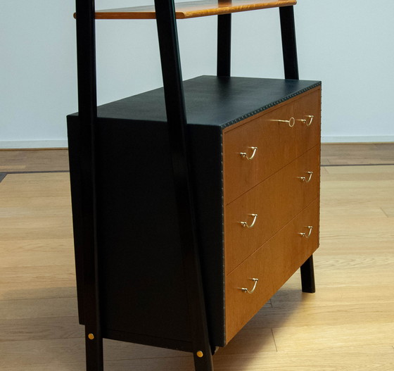 Image 1 of Bertil Fridhagen Book/drawer cabinet 1950