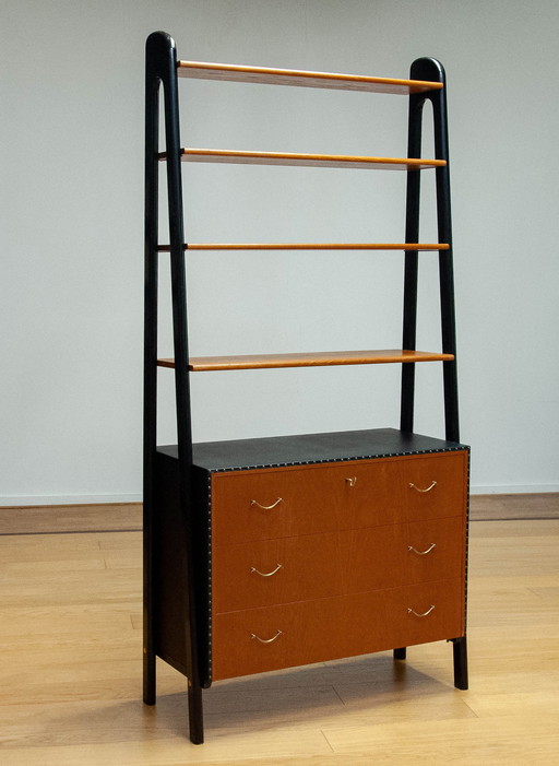 Bertil Fridhagen Book/drawer cabinet 1950