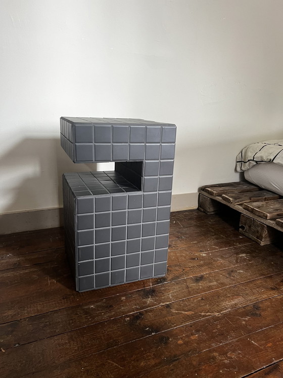 Image 1 of Tiled nightstand