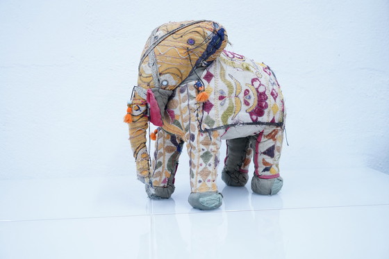 Image 1 of Figurine d'éléphant indienne vintage, années 1960