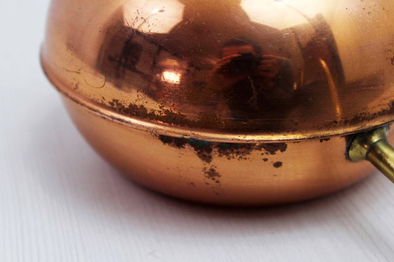 Image 1 of Brass and Copper Watering Can, France 1960