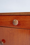 2x Vintage bedside table