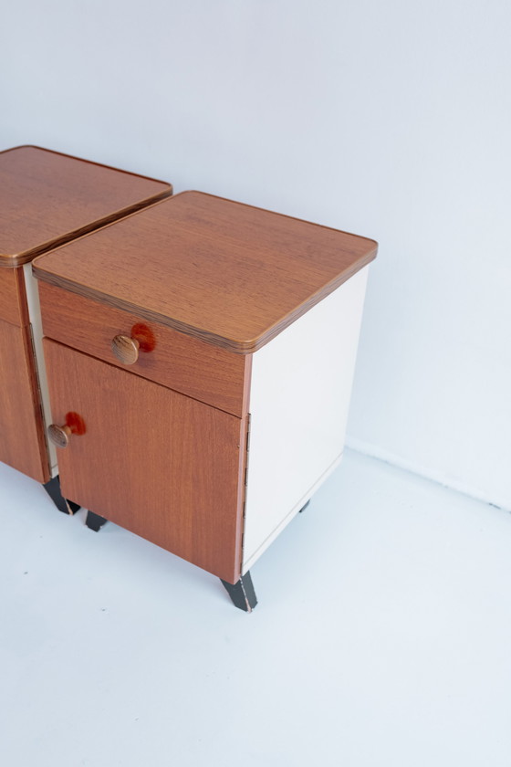 Image 1 of 2x comodini vintage