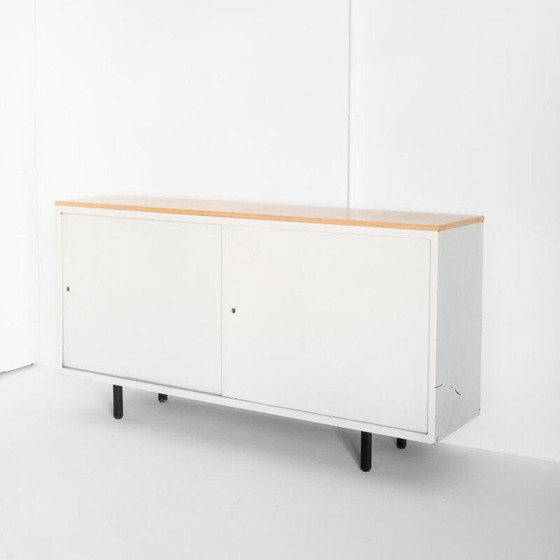 Image 1 of Industrial sideboard with sliding doors, Spain 1970