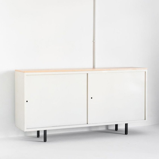 Image 1 of Industrial sideboard with sliding doors, Spain 1970