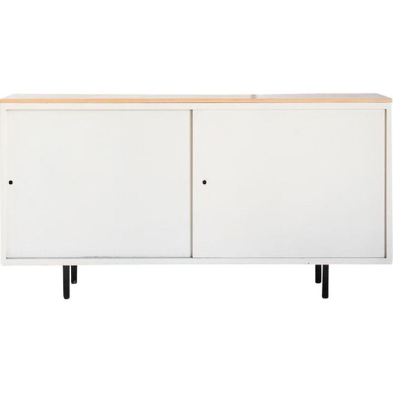 Image 1 of Industrial sideboard with sliding doors, Spain 1970