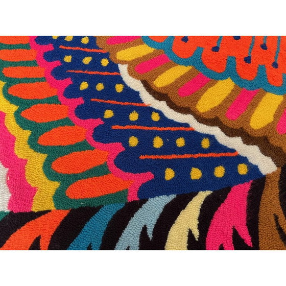 Image 1 of Vintage bird tapestry, 1970