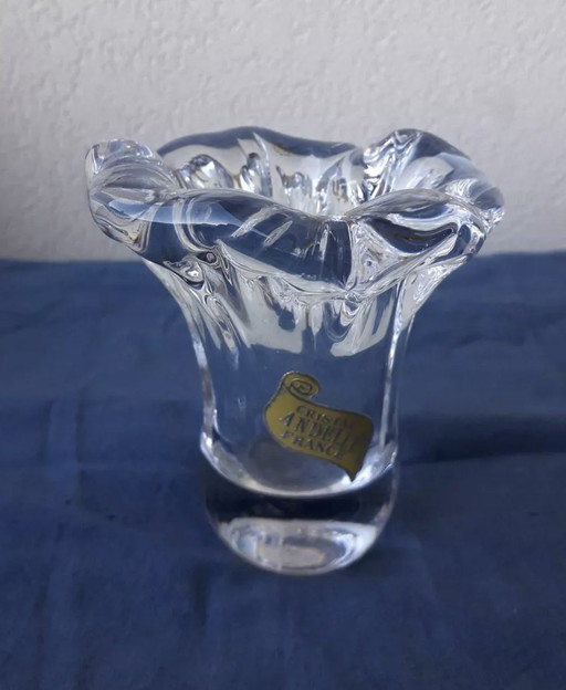 Andelle France" Crystal Vase