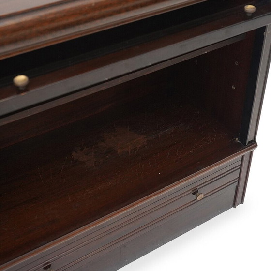 Image 1 of Vintage mahogany veneered wood sideboard for Martin Dupuis, France 1970