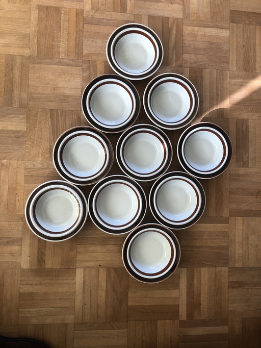 10x Arabia Rosmarin Soup Bowls