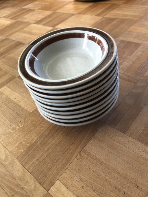 10x Arabia Rosmarin Soup Bowls