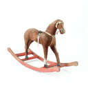 Cavallo a dondolo d'epoca, Cecoslovacchia 1930