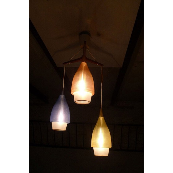 Image 1 of Vintage Chandelier by Rotaflex, 1950