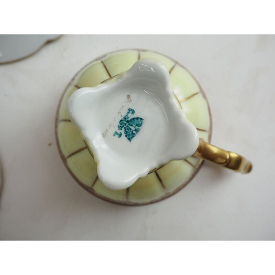 Image 1 of Pair of vintage porcelain coffee cups, 1910