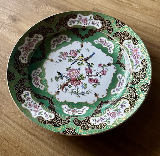 Mandschu Porcelain Plate