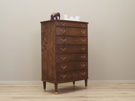 Image 1 of Walnut Chest Of Drawers, Danish Design, 1960S, Production: Denmark