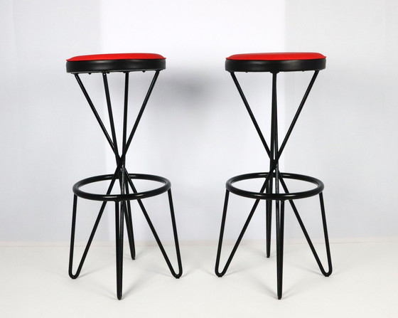 Image 1 of 2x Thonet stools