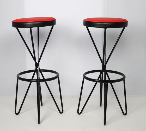 Image 1 of 2x Thonet stools