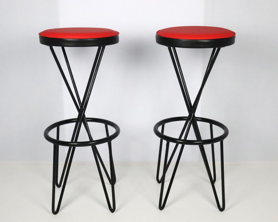 Image 1 of 2x Thonet stools