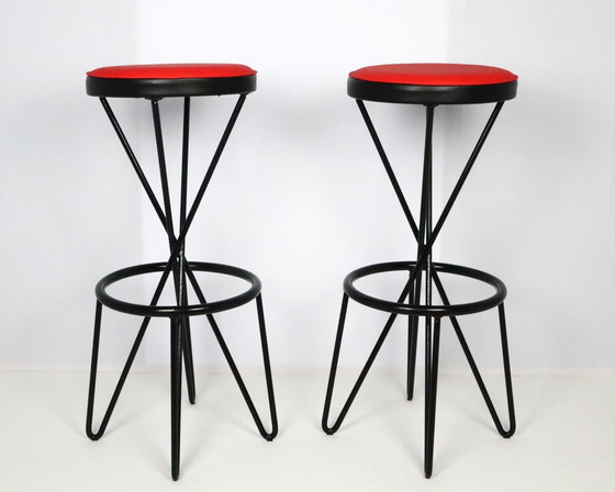 Image 1 of 2x Thonet stools