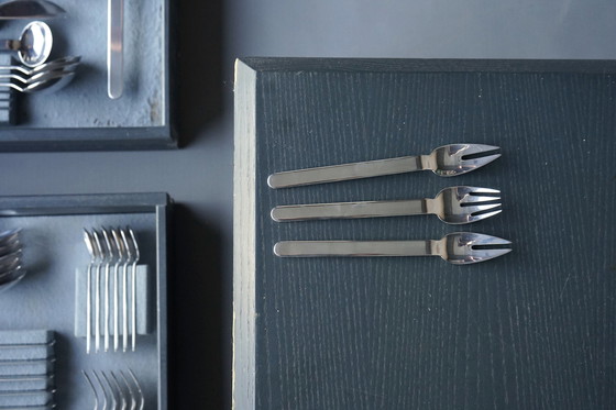 Image 1 of Silver Plate Epoca Cutlery Service By Wolf Karnagel For Wilkens, 1980S, Set Of 74