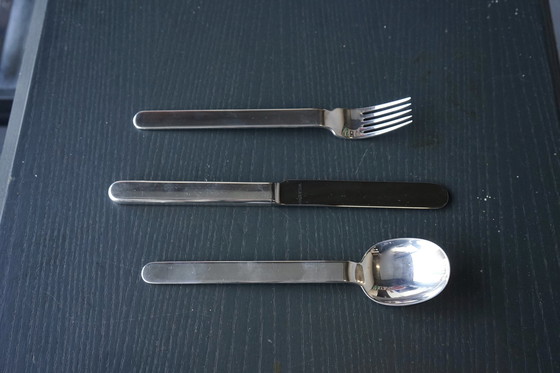 Image 1 of Silver Plate Epoca Cutlery Service By Wolf Karnagel For Wilkens, 1980S, Set Of 74