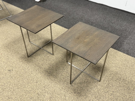 Image 1 of 2 Bert plantagie Ruby side tables in oak wood