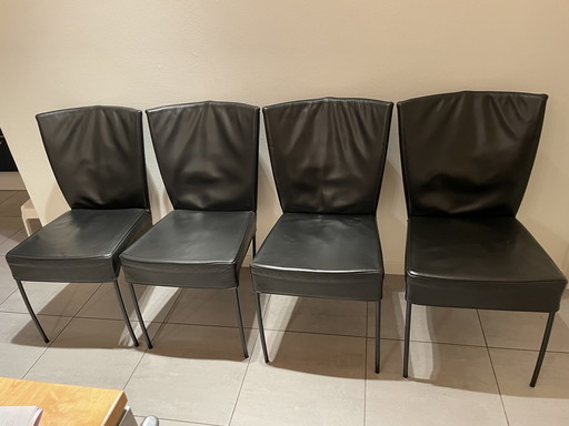 4 x chaises de salle à manger Gijs Papavoine pour Montis Spica