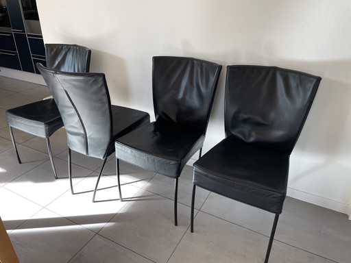 4 x chaises de salle à manger Gijs Papavoine pour Montis Spica