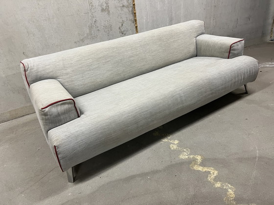 Image 1 of Leolux Oscar 3 seater sofa Grey fabric