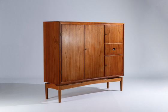 Image 1 of Large Danish Highboard