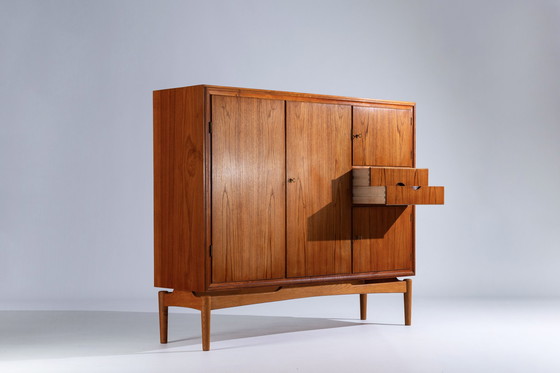 Image 1 of Large Danish Highboard