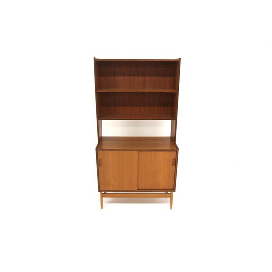 Image 1 of Vintage teak bookcase chest of drawers, Sweden 1960