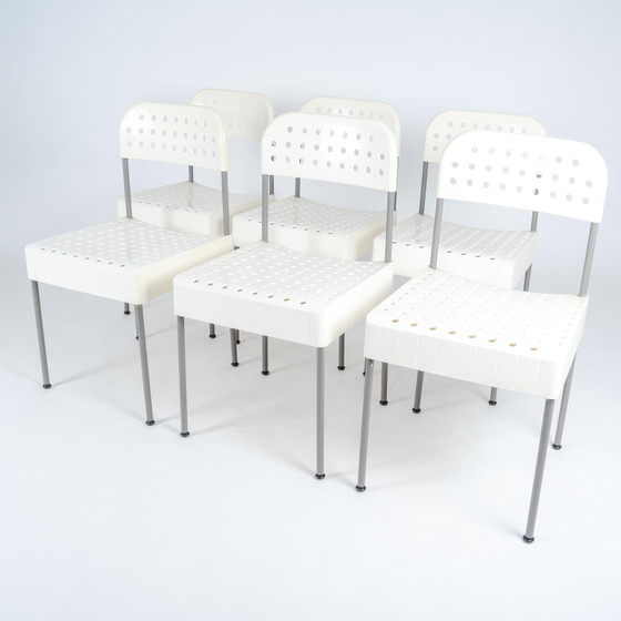 Image 1 of 4x Enzo Mari for Castelli chair