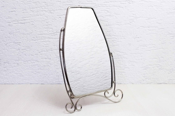 Image 1 of Art Nouveau barber mirror